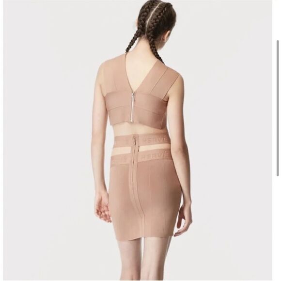 Herve Bandage Crossover Top Size Small - Picture 3 of 6